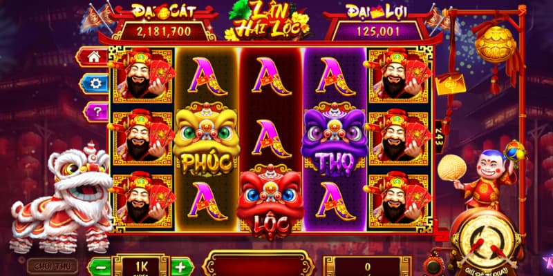 Nổ hũ Lân Hái Lộc GamVip: Săn tam lân, kiếm tiền tỷ 2 Game nổ hũ Lân Hái Lộc Gam Vip
